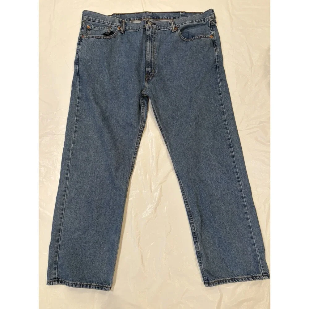 Levi’s‎ 505 Jeans Men’s 42x29 Blue Medium Wash 100% Cotton